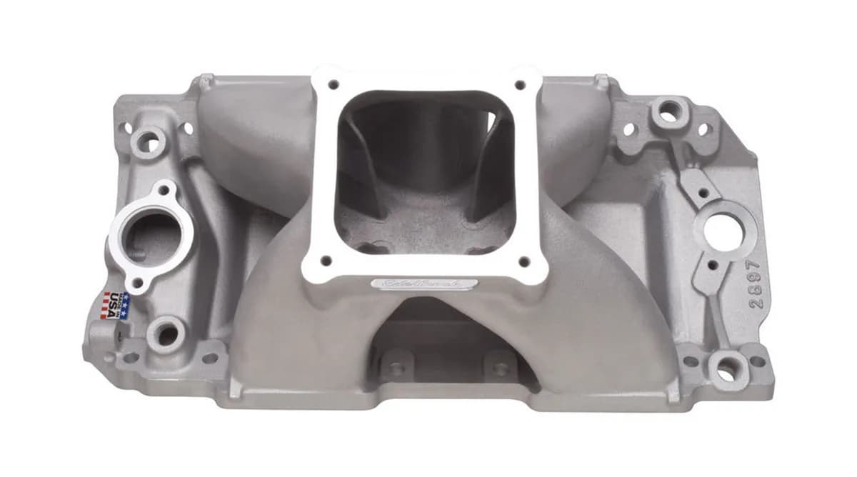 Manifold Bbc Super Victor 632 Tall Deck Conventional Rect Port Heads