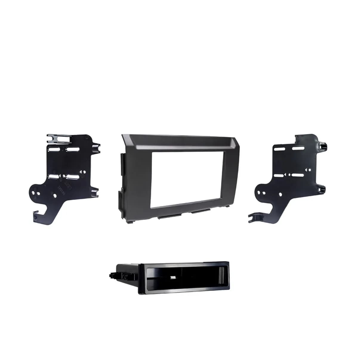 Radio Installation Kit; ISO DIN Radio Provision; w/Pocket;