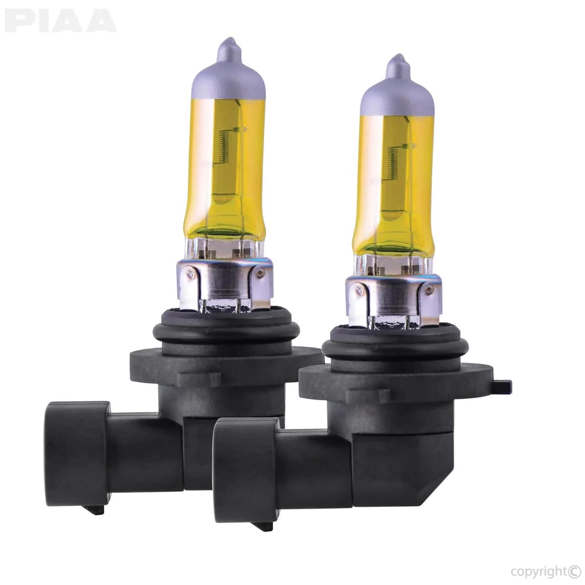 9005/9006 HB3/HB4 Yellow Solar Replacement Bulb; 12V; 19W; 2500K; Twin Pack;