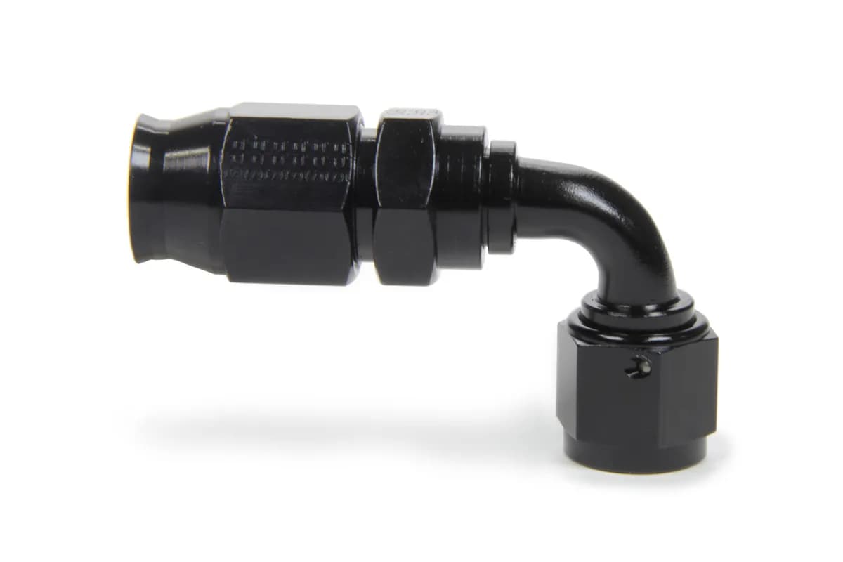 #8 Racerite Reusable Ptfe Hose End 90 Degree