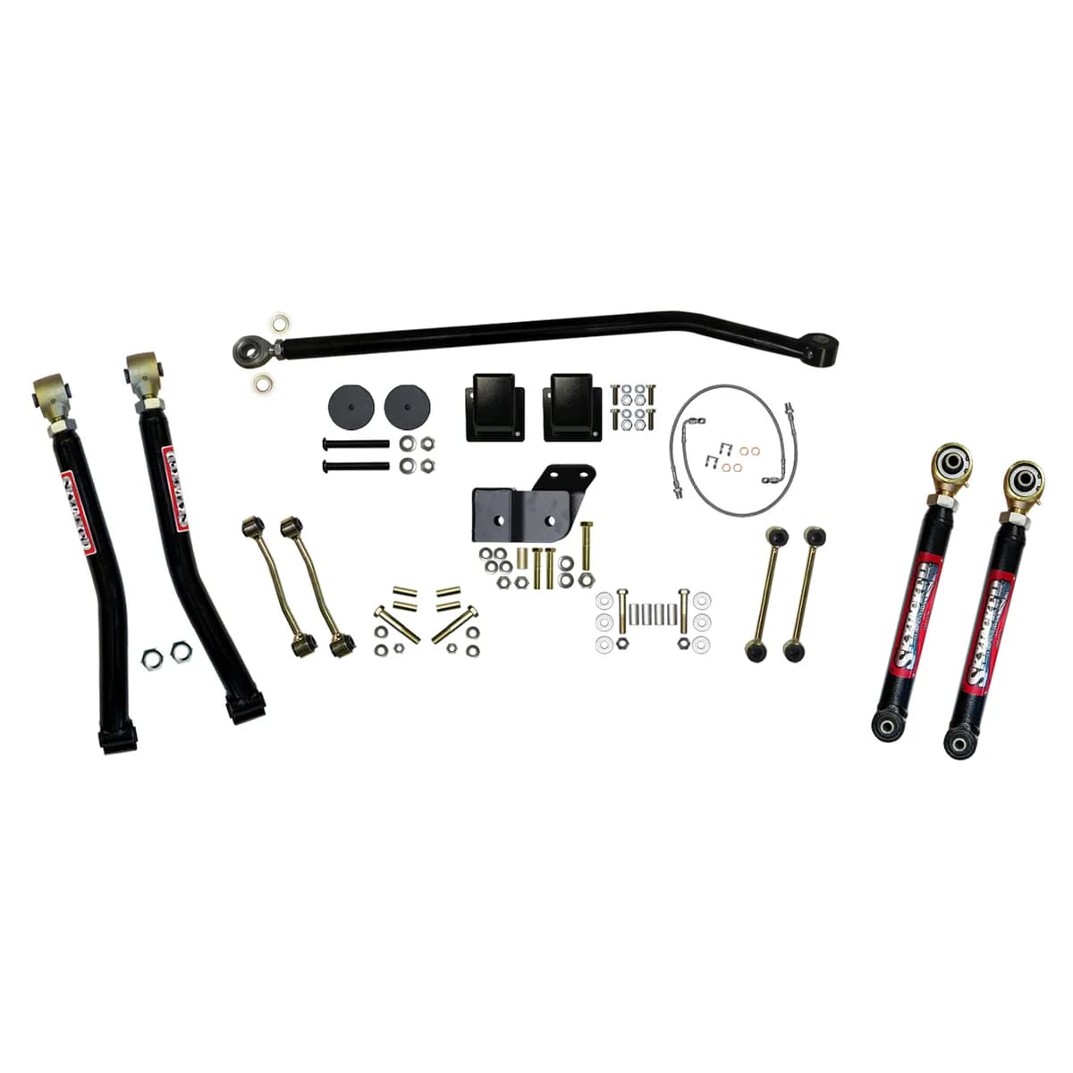 5.5 in. Component Box. Gladiator JT Non-Rubicon. Gas Will Not Fit Diesel Models. Will Not Fit Mojave Models. Aftermarket Double Cardan Front Driveshaft With Transfer Case Output Yoke Required.