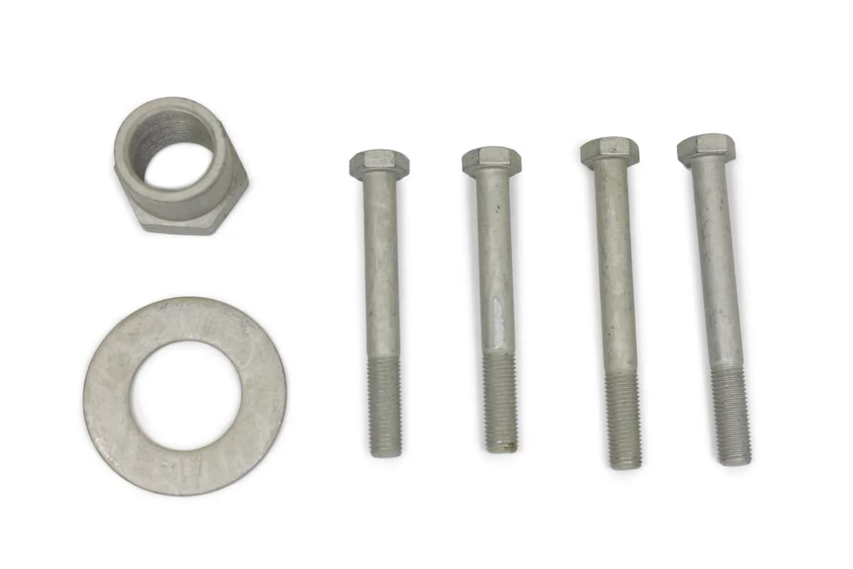 07c Wrangler/20c Gladiator Big Bore Sector Shaft Brace Supplemental Hardware Kitgr
