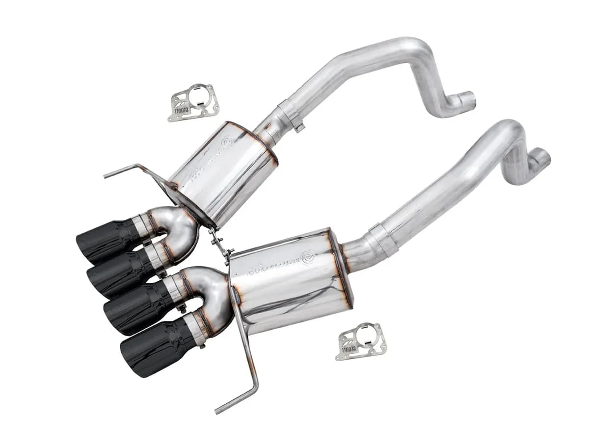 AWE Exhaust Suite for the C7 Corvette Stingray / Z51 / Grand Sport / Z06 / ZR1 - Axle-back / Touring Edition / 4 - Diamond Black