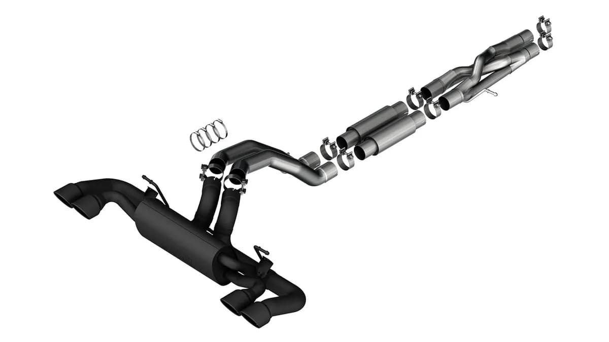 2021-2026 Jeep Wrangler Rubicon 392 JLU Cat-Back™ Exhaust System S-Type Part # 140892CB