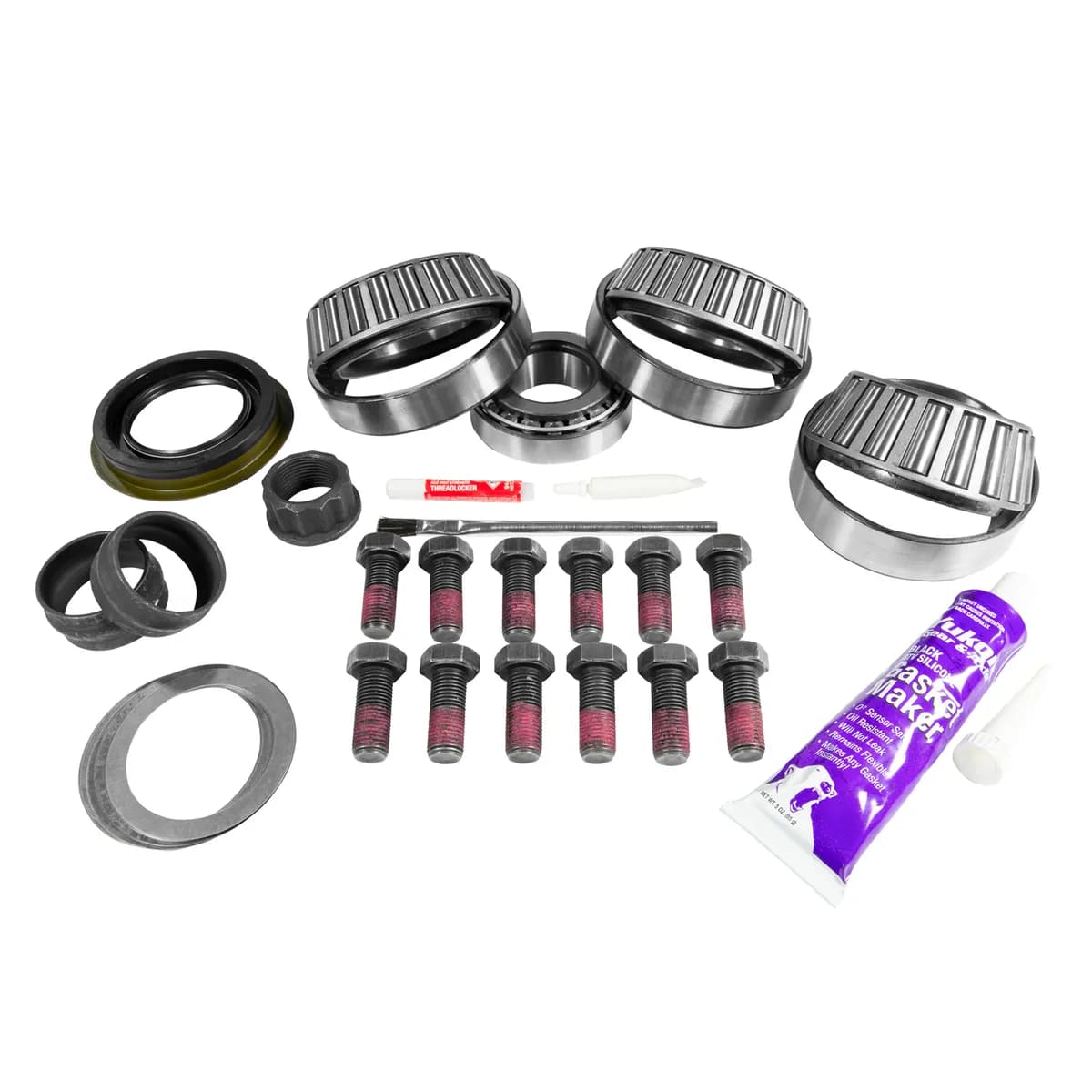 Master Overhaul Kit For 2014 & up RAM 2500 (Small Bearing Set) Aam 11.5 Inch 2014+ RAM 2500 Master Bearing Kit Conversion Used w/ Aftermarket 2.00 Inch Head Bearing R&p Yukon Gear