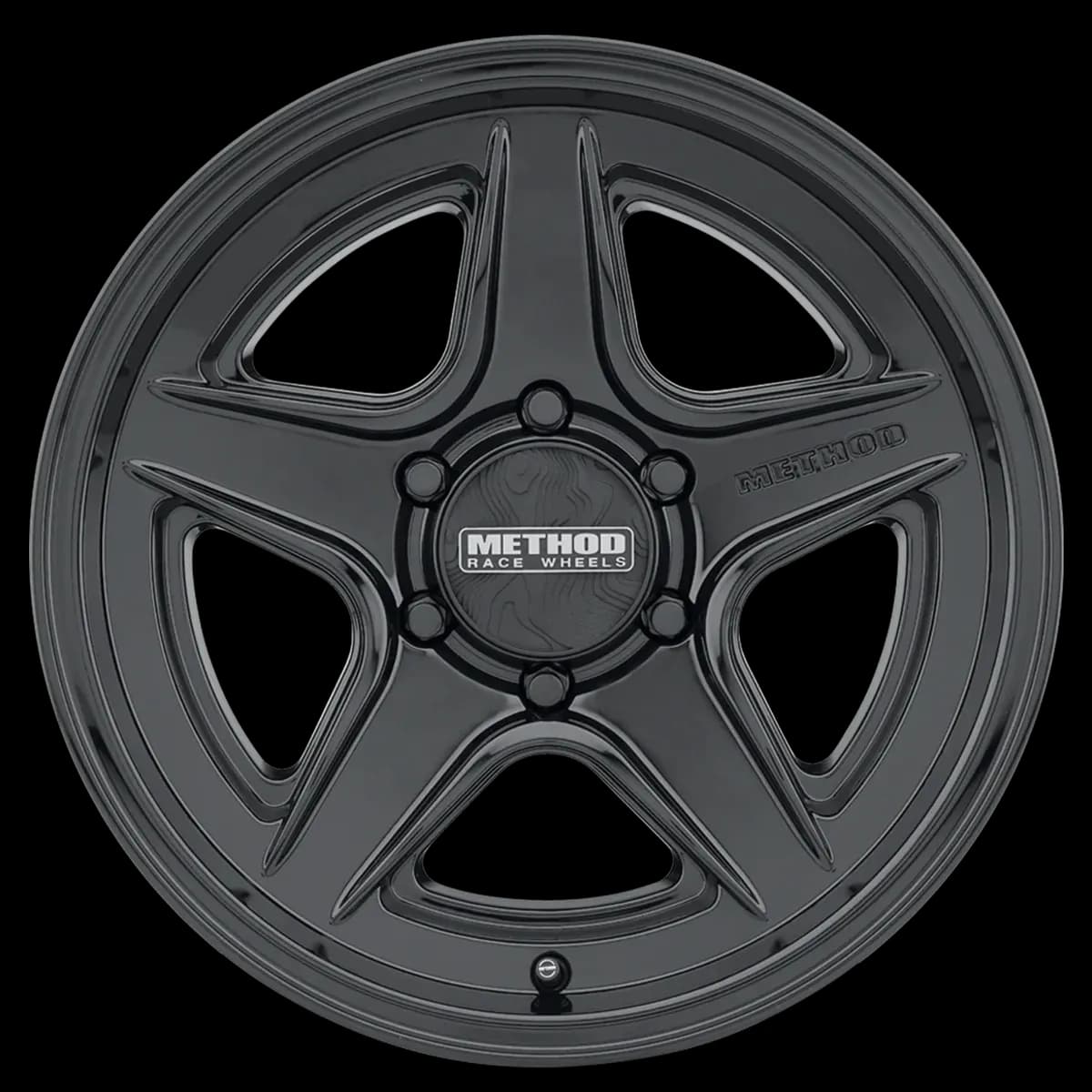 Aluminum Wheels 17x8.5 MR319 Bolt Pattern 6 On 139.7 Offset 0 Lip Size 1.3 Gloss Black GB Method