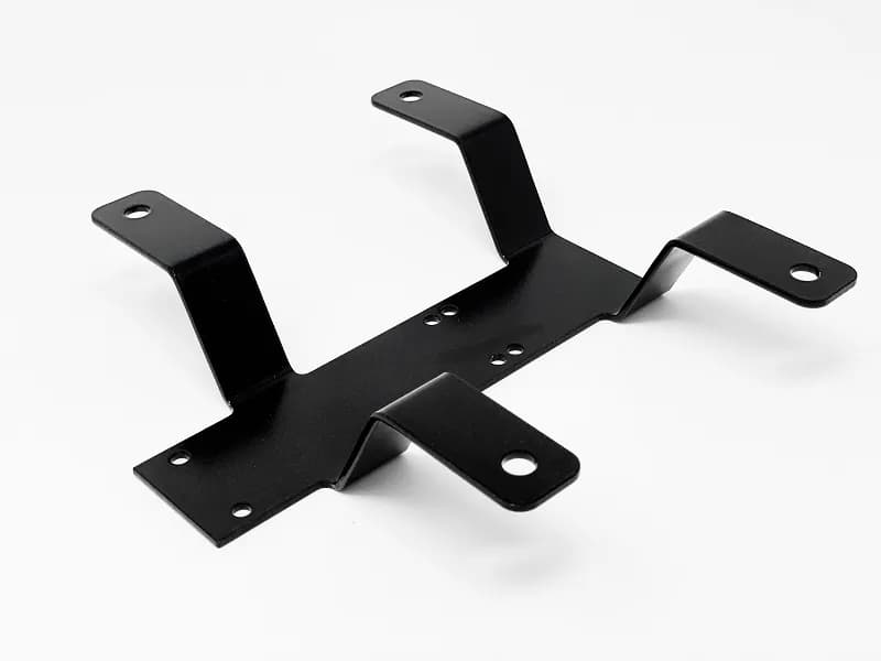 Jeep Flag Mount License Plate Bracket For Wranglers JK/YJ/KJ/TJ/LJ and Liberty Black Aluminum ROX Offroad