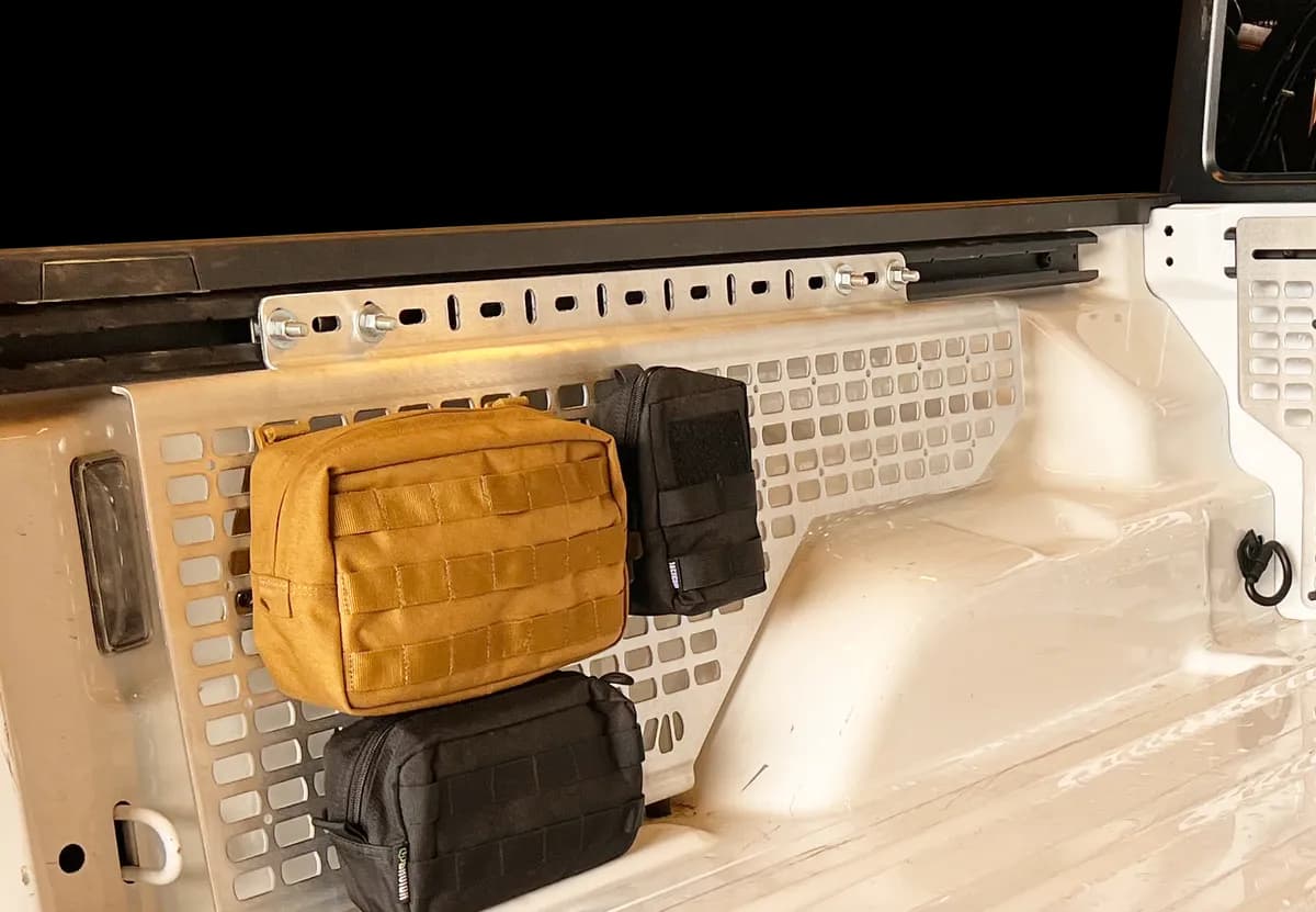 Warrior Full Bed Side MOLLE Panel Pair JT