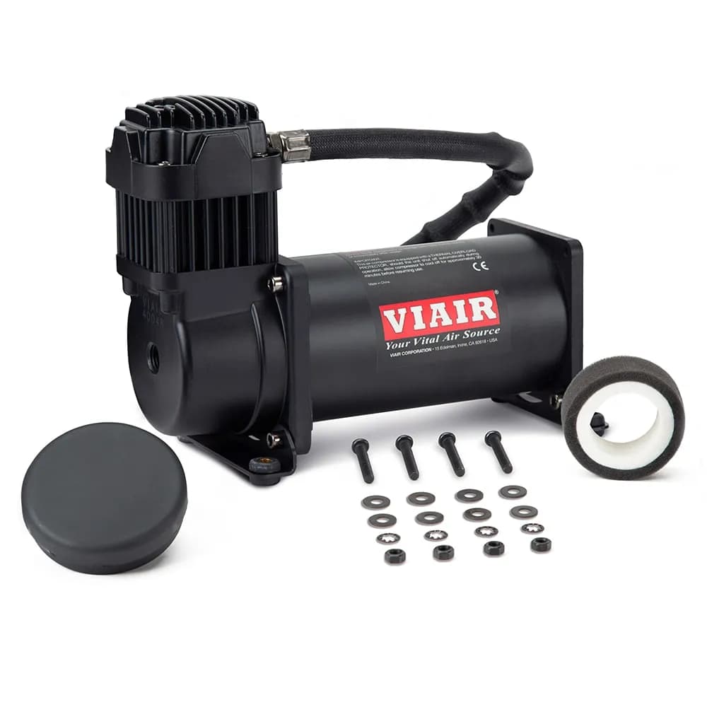 Single 400 High Performance Stealth Black Compressors, 150PSI