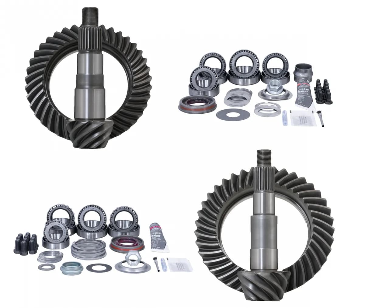 Revolution Gear and Axle D44/D30 4.10 Ratio Gear Package w/ Koyo Bearings - JK Non-Rubicon