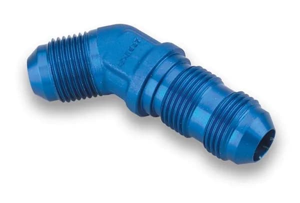Blue Anodized Lightweight Aluminum Construction. Available for Any Plumbing Situation And Many Custom Applications.