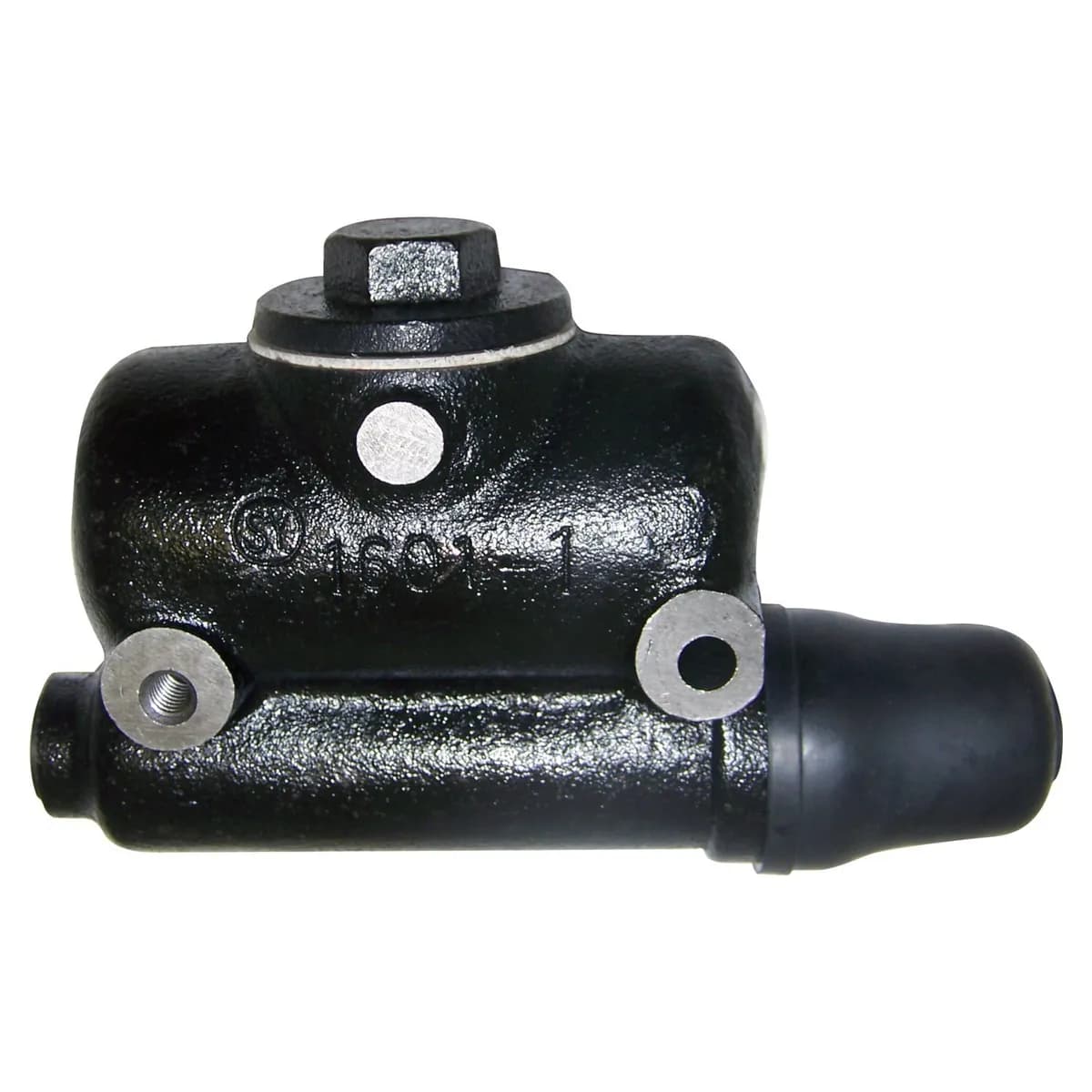 1945-1948 CJ-2A CJ up to Serial #215649; 1 mounting hole is threaded and 1 is not threaded; Center of bolt hole to center of bolt hole is 3-1/8in.
