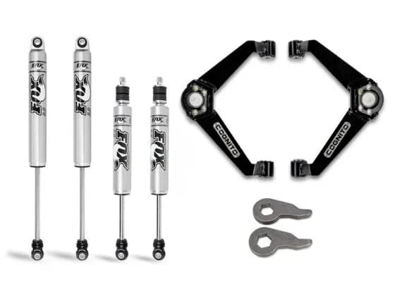 3-Inch Performance Leveling Kit With Fox Ps 2.0 Ifp Shocks for 2001-2010 Silverado/Sierra 2500-3500 2WD/4WD Cognito