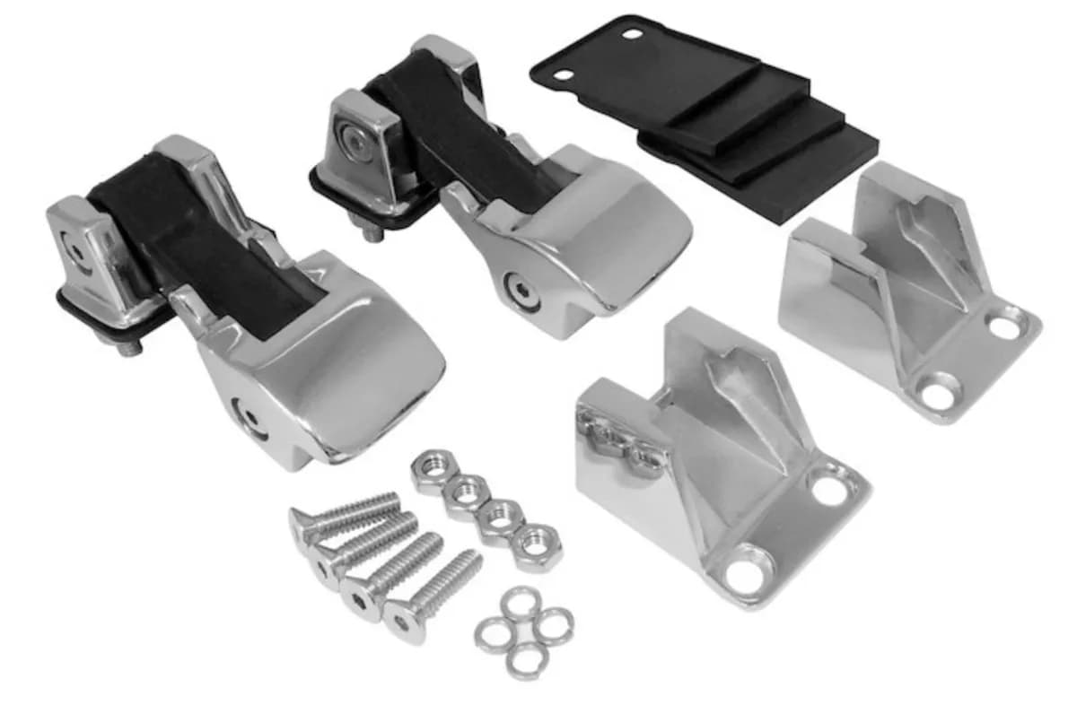 Steinjäger Exterior Accessories CJ-8 1981-1986 Hood Flutter Linkage Stainless