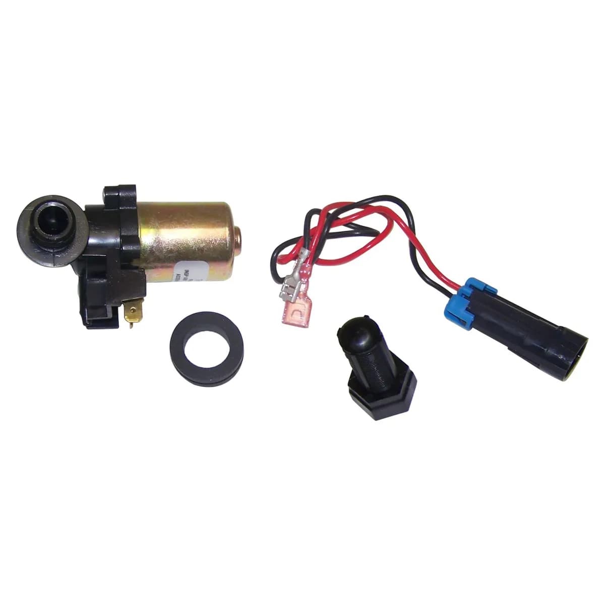 Crown Automotive Jeep Replacement 55154613 Windshield Washer Pump for Jeep 91-96 XJ Cherokee (Front) 95-96 XJ (Rear)