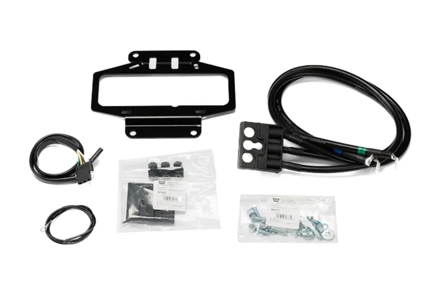 Warn Zeon XD 31in Control Pack Relocation Kit (Short)
