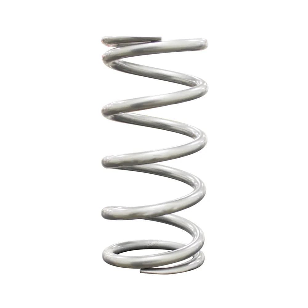 QA1 7HT300 Spring, Cr-Si High Travel 2-1/2 Id 7 X 300 Lbs/In. Silver Pwdr Coat