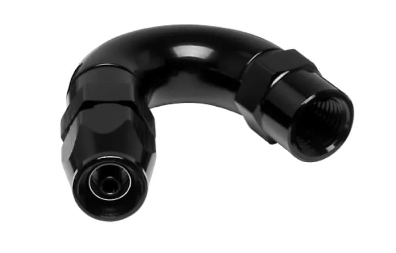 150 Degree High Flow Hose End Fitting; -3AN; For PTFE Lined Hose;