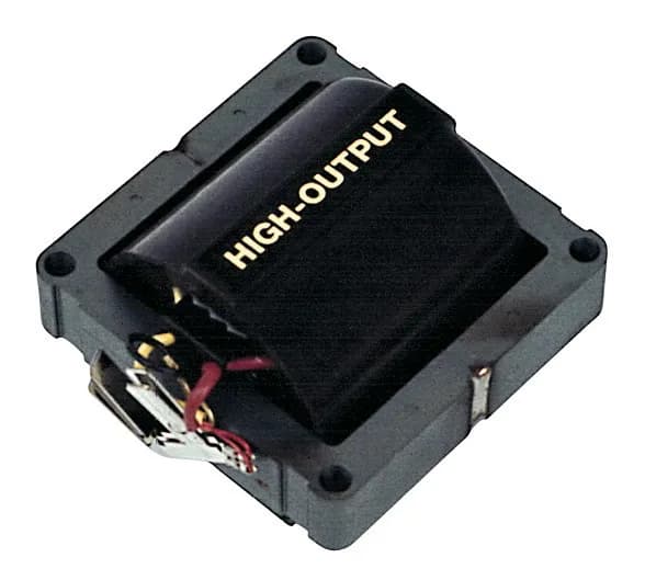 Distributor Coil HEI In-Cap Mount High-Performance 50,000 Volts GM Black Proform