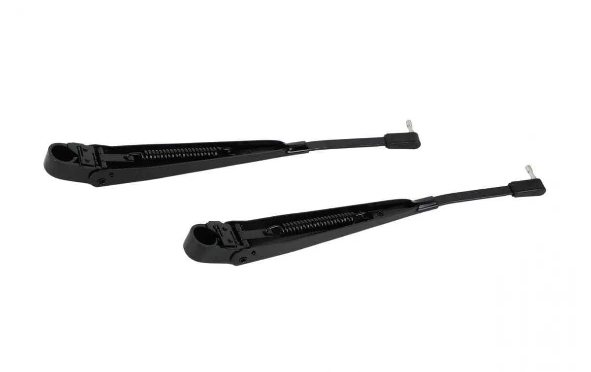 8795 Wrangler Windshield Wiper Arms Pin Style Stainless Steel 2 Stage Gloss Powder Coat