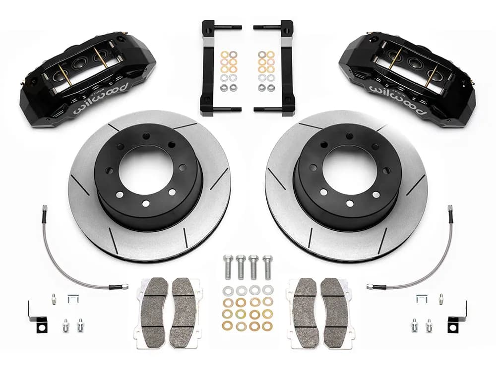 1317 F250/F350 4WD Kit Rear Tx6r 15.50 Rotor Red W/Lines