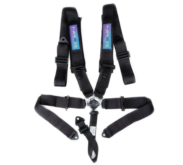 Harness 5pt Camlock Silver w/Pads SFI 16.1