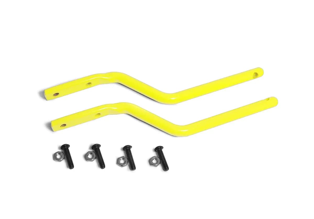 SteinjÃ¤ger Doors Wrangler TJ 1997-2006 Mirror Legs to Fit Tube Doors Lemon Peel
