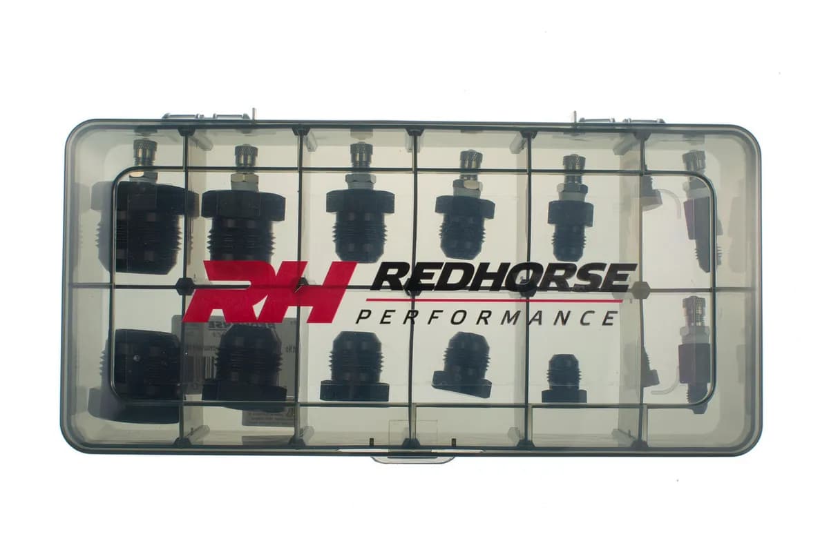 Pressure Test Kit AN Hose Assembly - Black