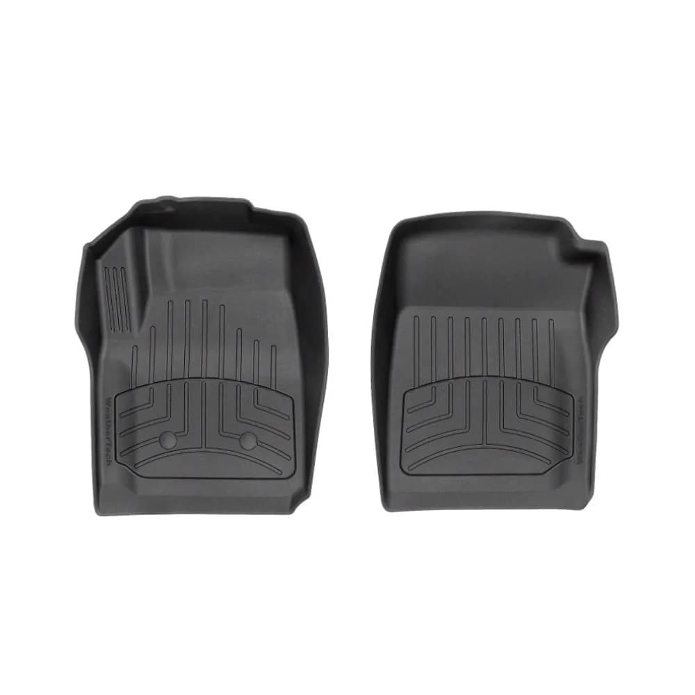 Black Front 3D Floor Mats Chevrolet Colorado 2015 +