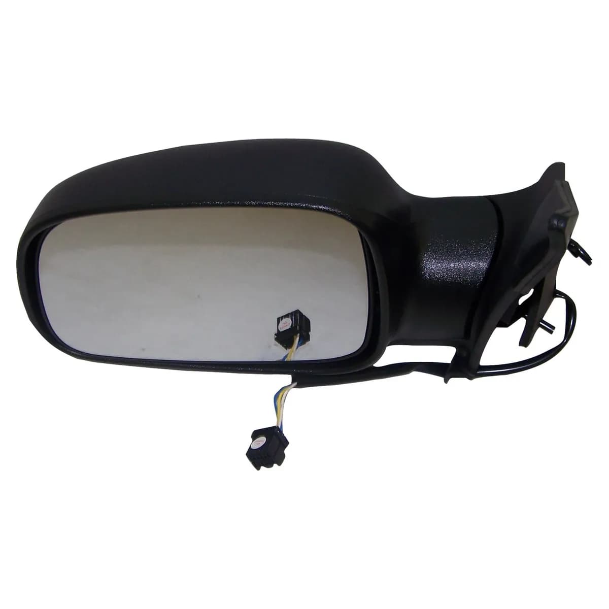 Crown Automotive Jeep Replacement 55155447AC Lef Power, Manual Folding Mirror for 1999-2004 Jeep WJ Grand Cherokee, Black