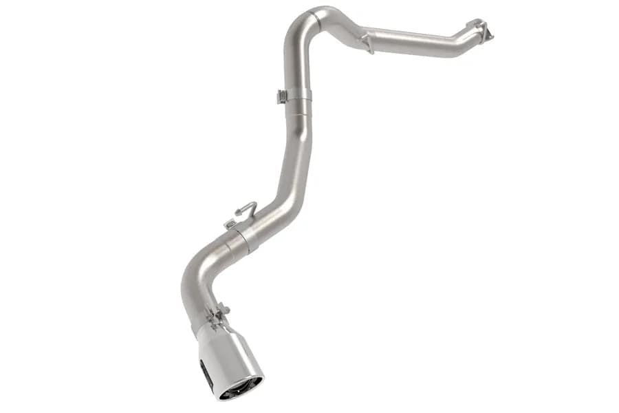 aFe POWER Vulcan Series 3in DPF-Back Exhaust System w/ Polished Tip - 2021-23 JT Diesel