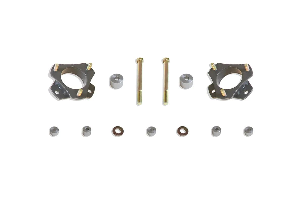 0323 4runner/0523 Tacoma/0714 fj Cruiser 4WD Front 2.5in Strut Spacers W/Diff Drop Spacers
