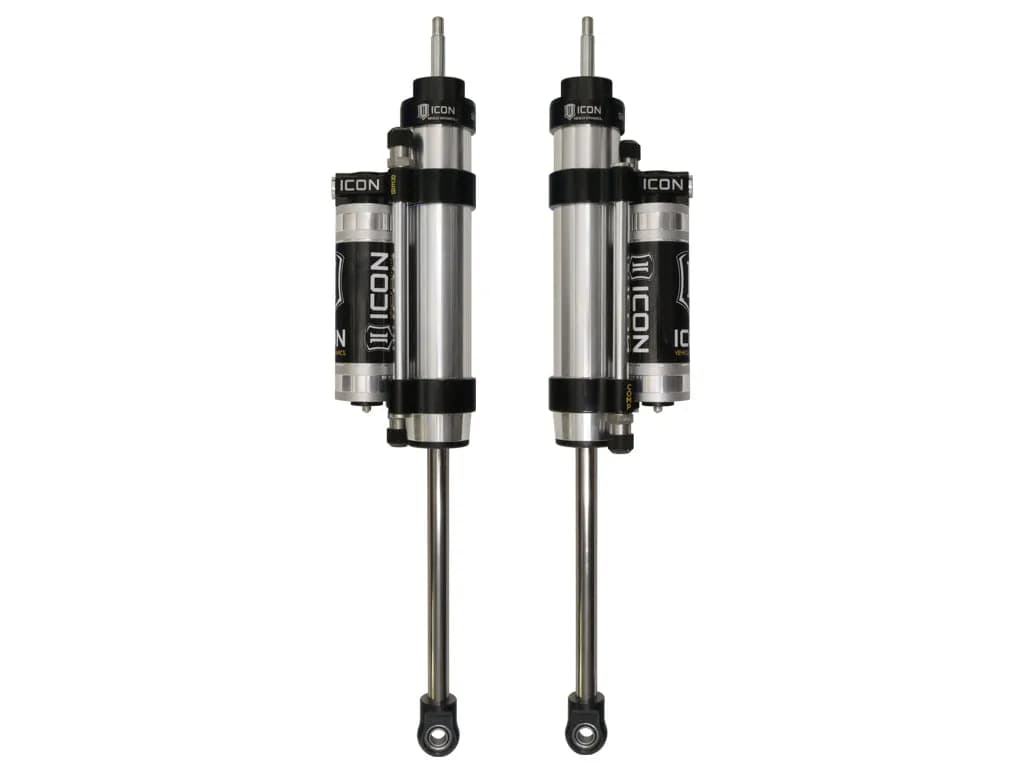 Icon Vehicle Dynamics Omega Series Rear Bypass Piggyback Shocks, Pair, 4.5in Lift - JK