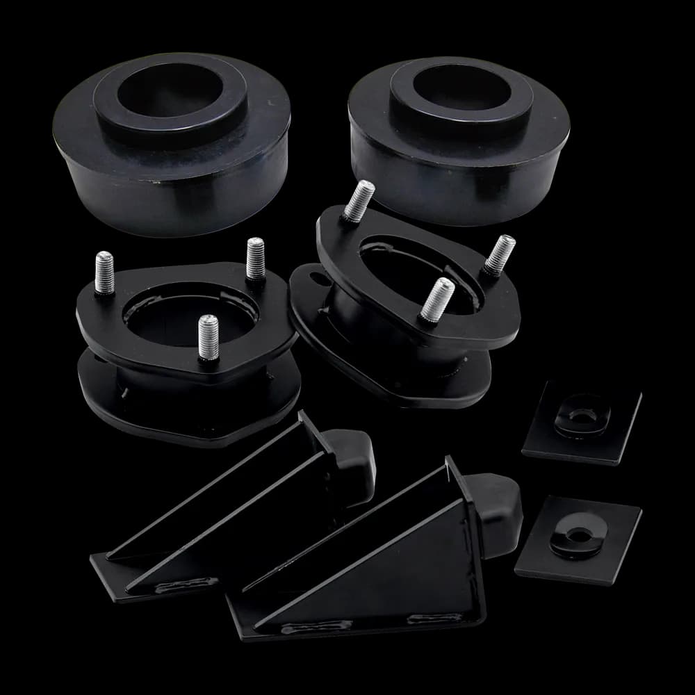 2.5 Front Strut Extension-1.5 Rear Coil Spacer-Tube A-Arm 2006-2016 Dodge-Ram 1500 4WD
