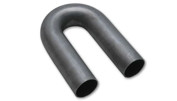 180 Degree Stainless Steel Bend; 2.5 in. OD; 3.5 in. Centerline Radius; 6 in. Leg Length From Tangent; 304 Stainless Steel;