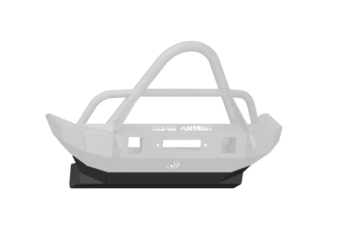18c Wrangler/20c Gladiator Stealth Front Bumper Bolt on Accessory Skid Plate Texture Black