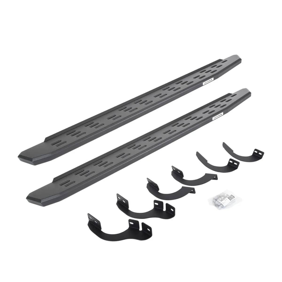 Go Rhino 69642568PC - RB30 Running Boards with Mounting Bracket Kit - Textured Black