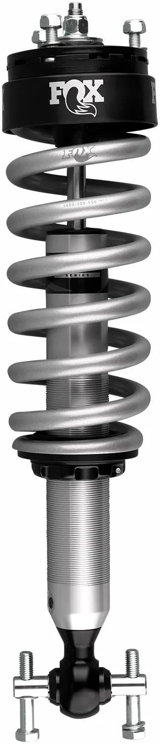14-Up Ford F-150 4WD Front Coilover Performance Series 2.0 Internal Floating Piston 4.9 Inch 0-2 Inch Lift Fox Offroad Shocks