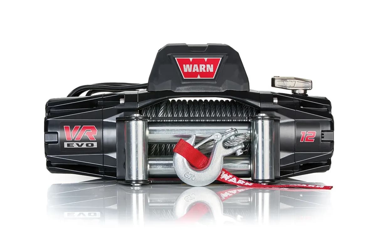 Warn VR EVO 12 Electric Winch - 12,000 LB Steel Cable