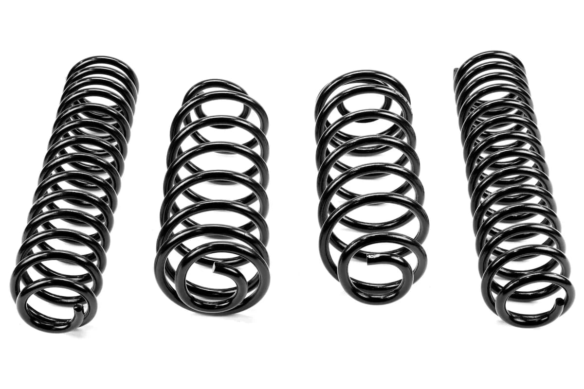 Coil Spring Set 97-06 Wrangler TJ 4 Inch Lift Front/Rear Set of 4 RockJock 4x4