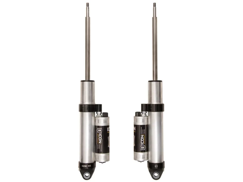 Icon 2014-2026 Ram 2500, w/ Icon .5" Lift Performance Rear Coils, Rear, V.s. 2.5 Aluminum Series Shock Absorbers, Piggyback Reservoir w/ Cdcv, Pair