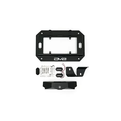 DV8 Offroad 2018-22 Jeep Wrangler JL Spare Tire Delete With Light Mounts