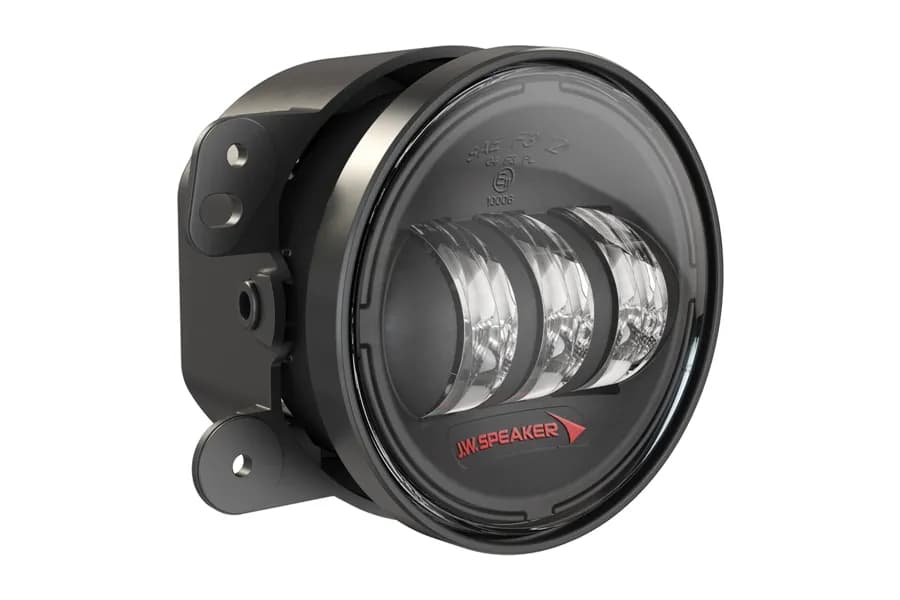 6145 Model 18c Wrangler Rubicon 12v Sae/Ece LED Fog Light W/Black Inner Bezel Single LH Light