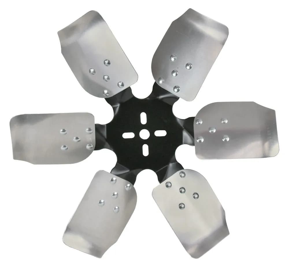 17 Standard Rotation Rigid Race Fan, Aluminum Blade