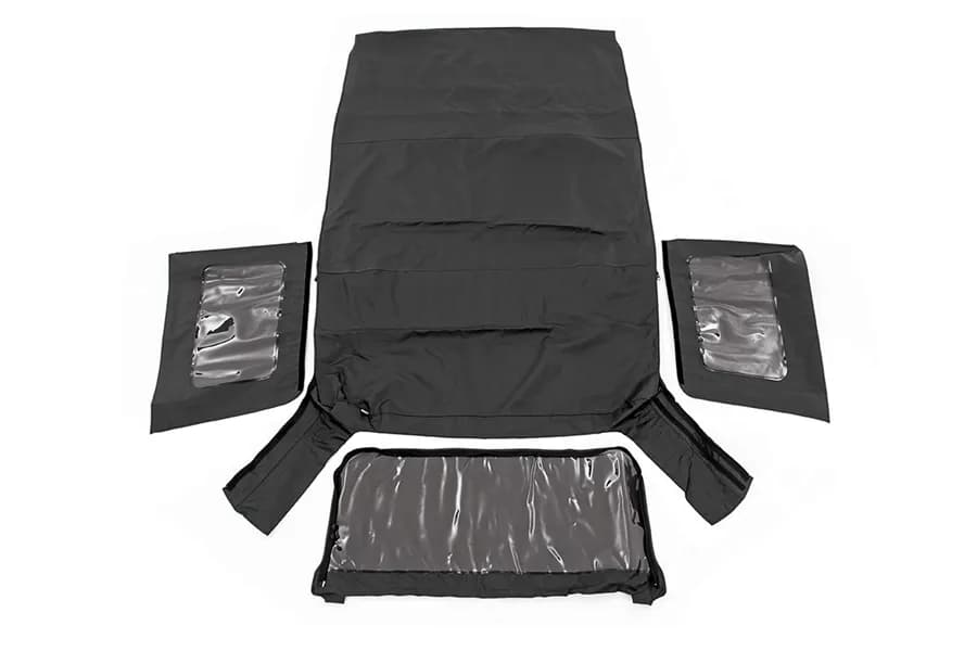 Rough Country Replacement Soft Top - Black - JK 4Dr 2010+