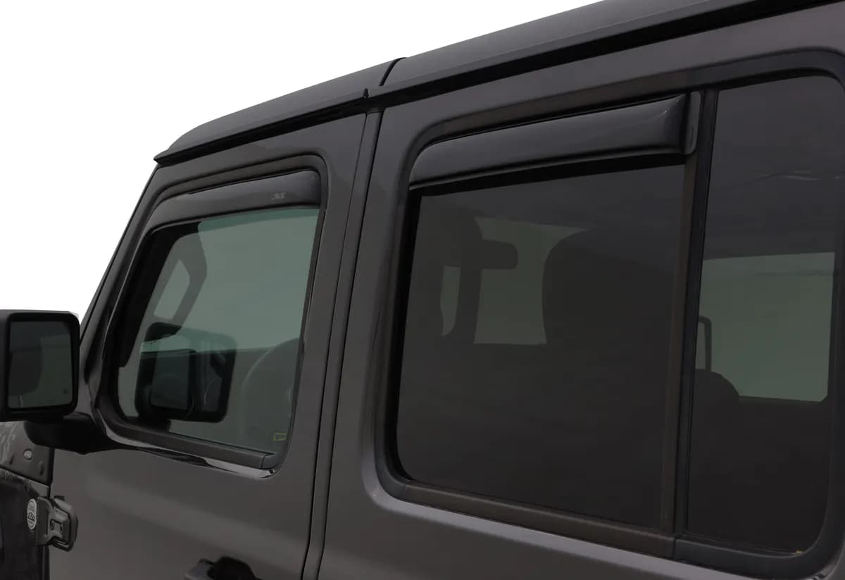 18c Wrangler Jl/20c Gladiator Unlimited Sport Inchannel Ventvisor 4 pc