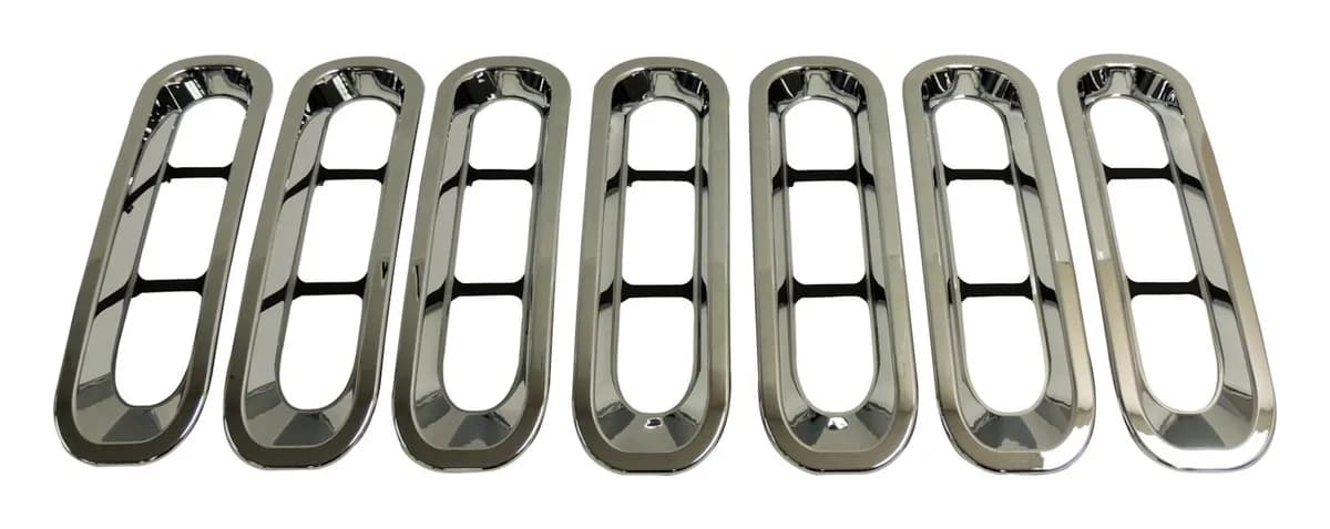 RT Off-Road - Plastic Chrome Grille Insert Set