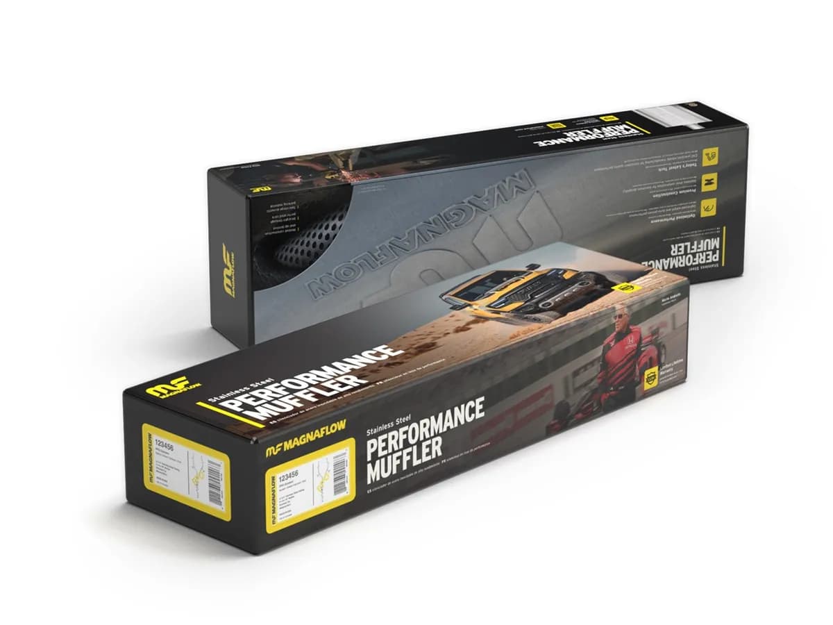 MagnaFlow 5 X 8in. Oval Straight-Through Performance Exhaust Muffler 14148