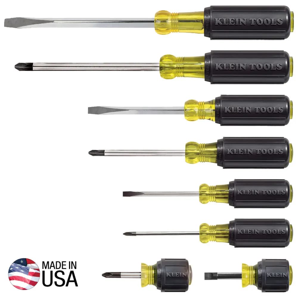 Screwdriver Set Multiapplication 8piece