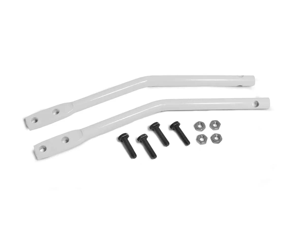 Steinjäger Doors Wrangler JL 2018 to Present Mirror Legs to Fit Tube Doors Cloud White